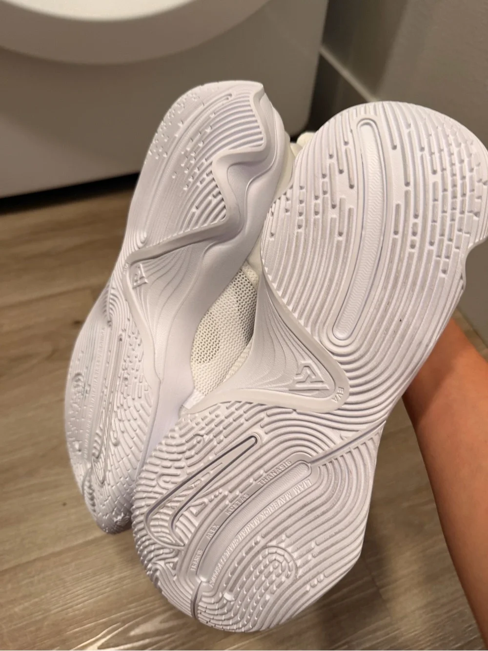 Nike Men's All-White Athletic Shoes